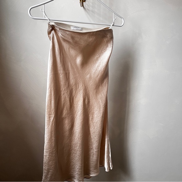 Babaton Slip Dress Denunde Size 4 - Picture 6 of 7